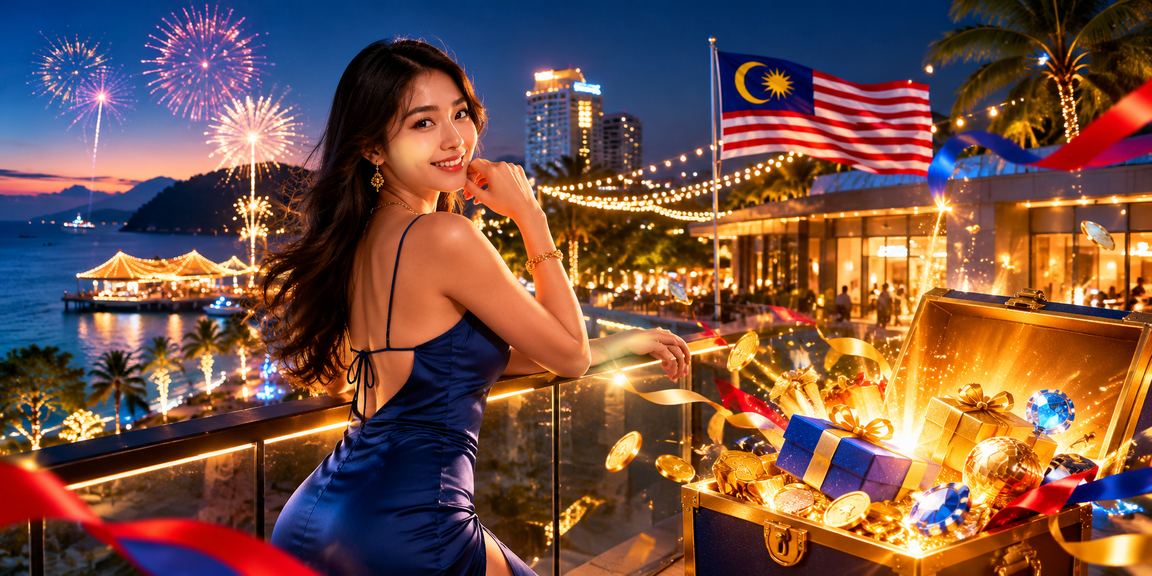 Pengunjung menikmati suasana kasino Langkawi yang meriah dengan berbagai permainan